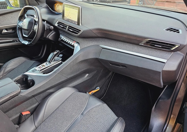 Peugeot 3008 cena 84900 przebieg: 168000, rok produkcji 2018 z Poręba małe 631